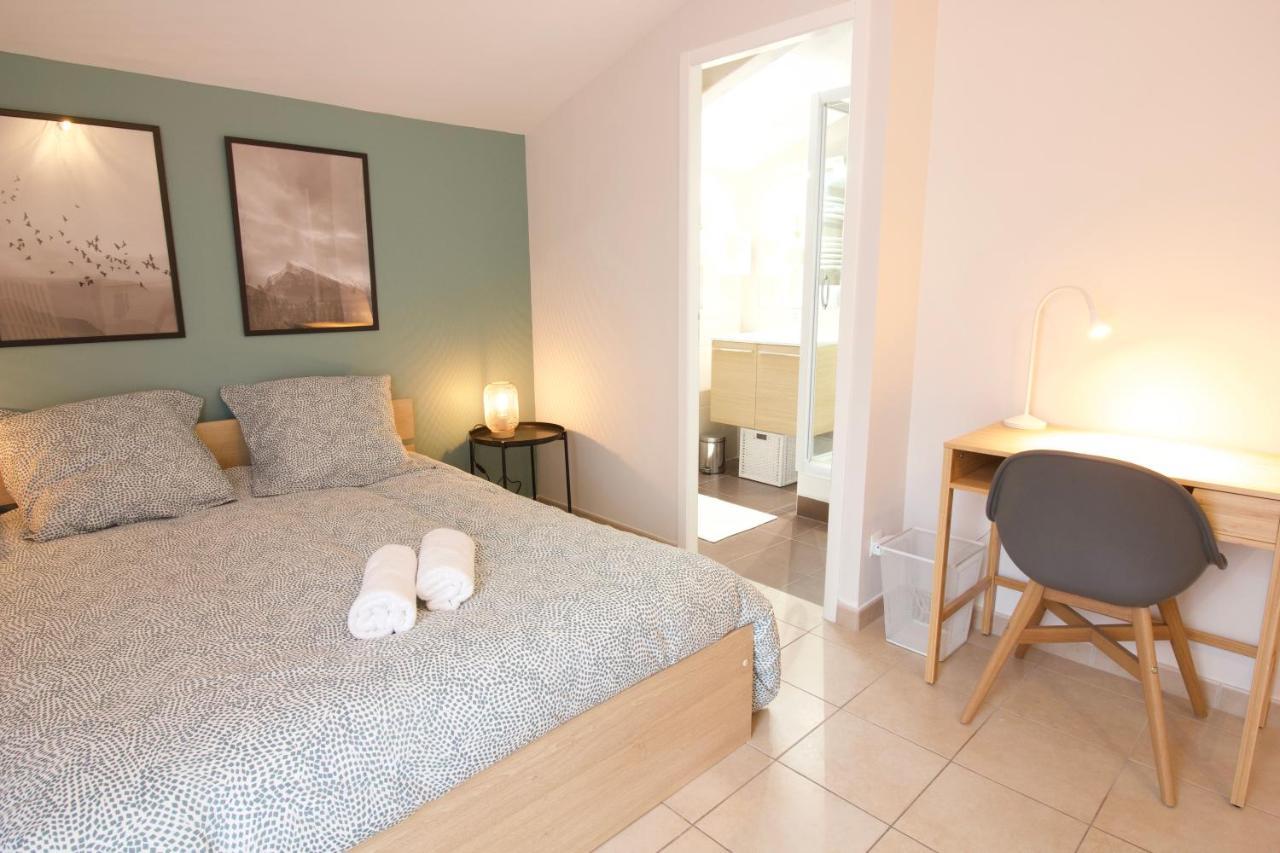 Charmante Maison Avec Piscine Quartier St James Montélimar Buitenkant foto