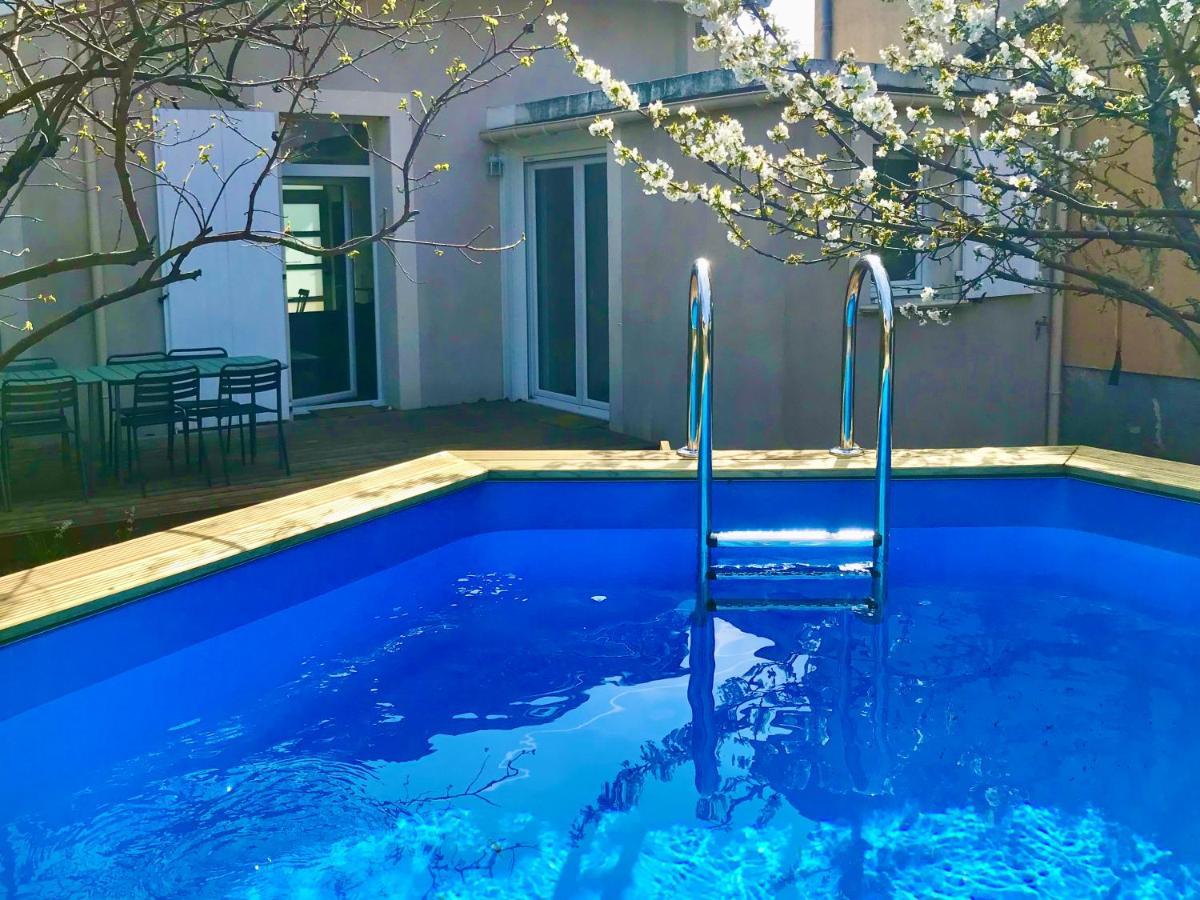 Charmante Maison Avec Piscine Quartier St James Montélimar Buitenkant foto